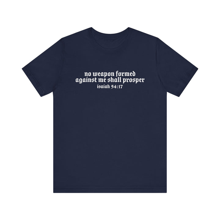 NO WEAPON FORMED TEE