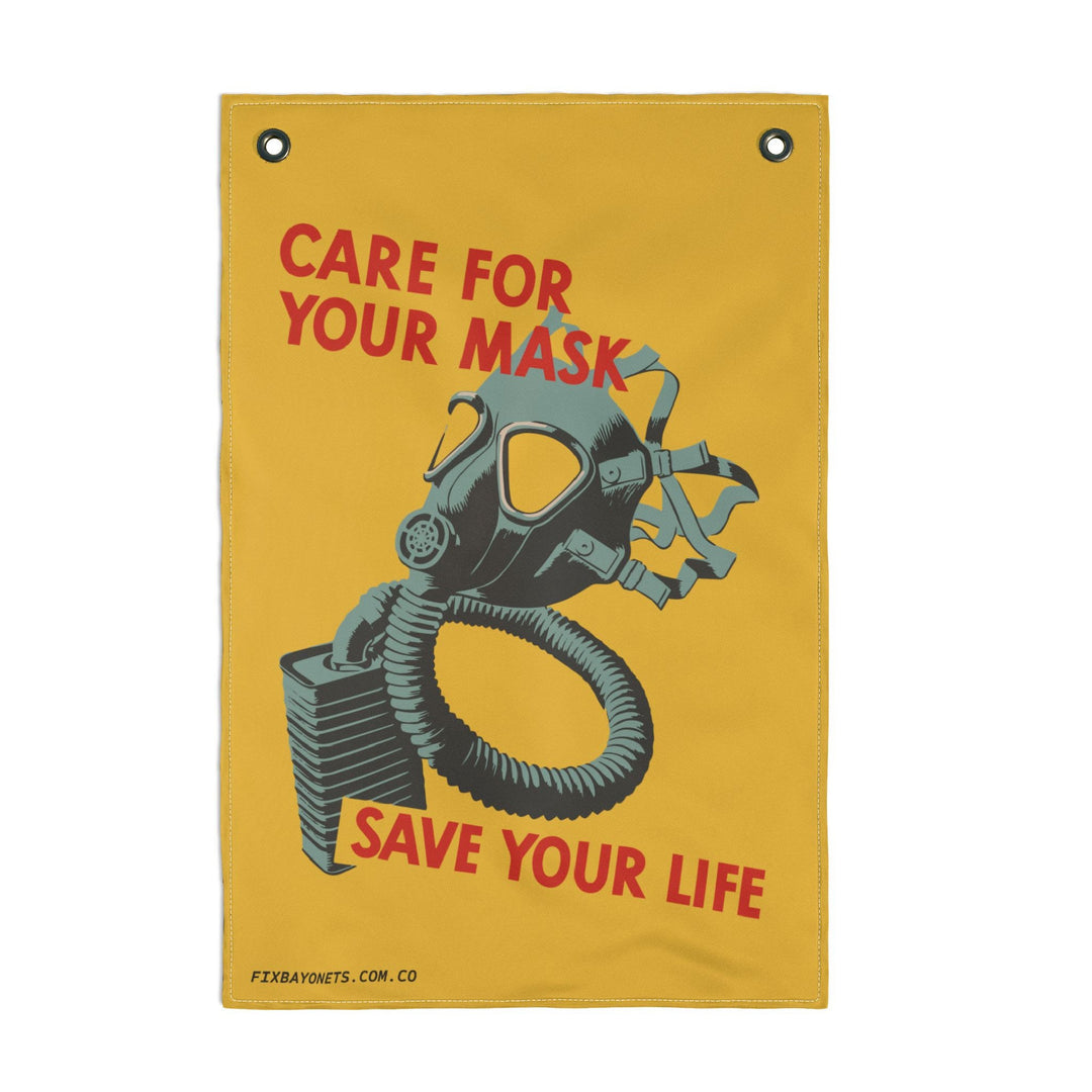 Gas Mask Flag