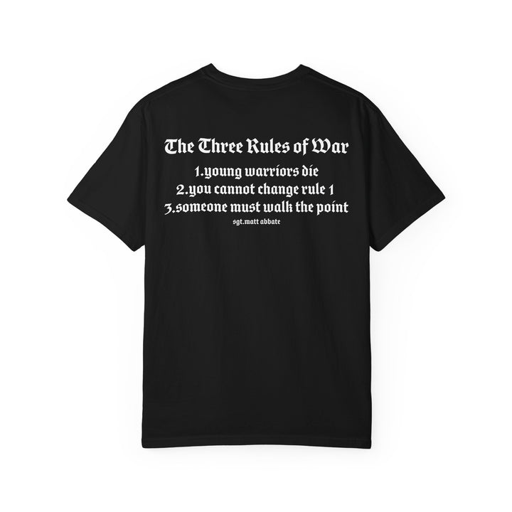 3 Rules of War T-shirt