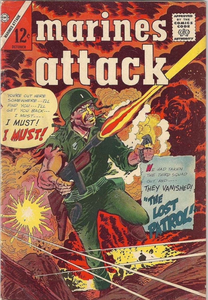 MARINES ATTACK 1964 COMICBOOK SERIES