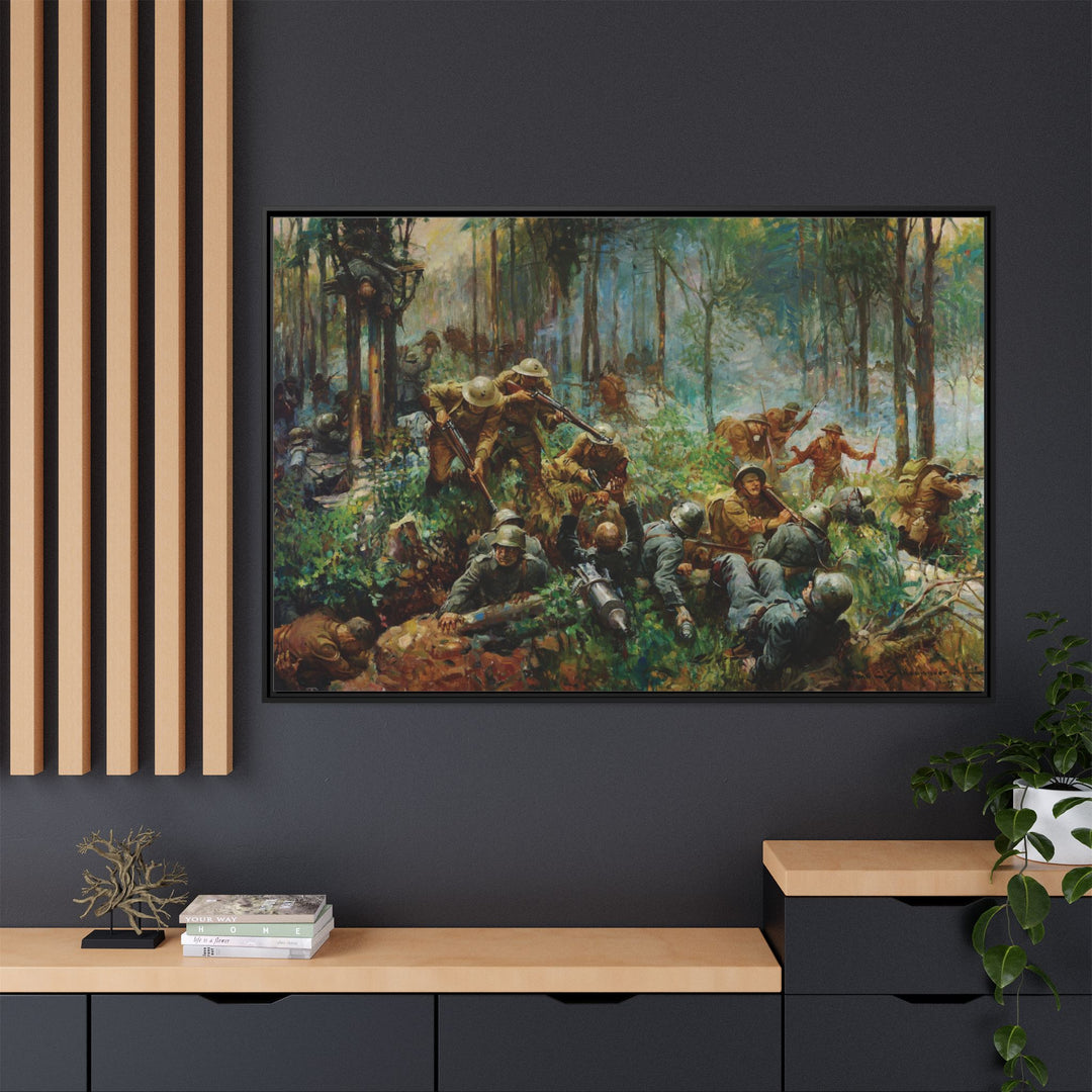 BELLEAUWOOD - Framed Art Canvas