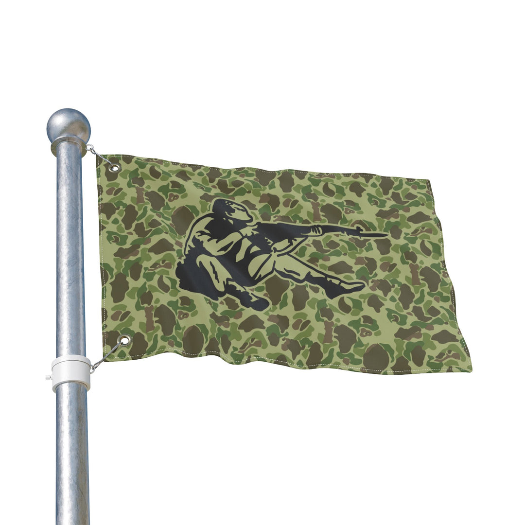 FBS Green Frogskin Flag