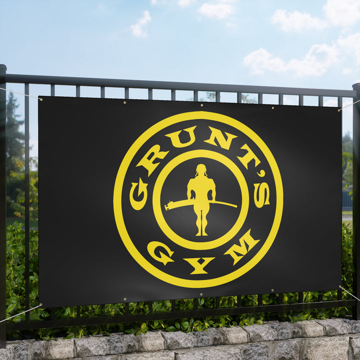 GRUNT'S GYM BANNER