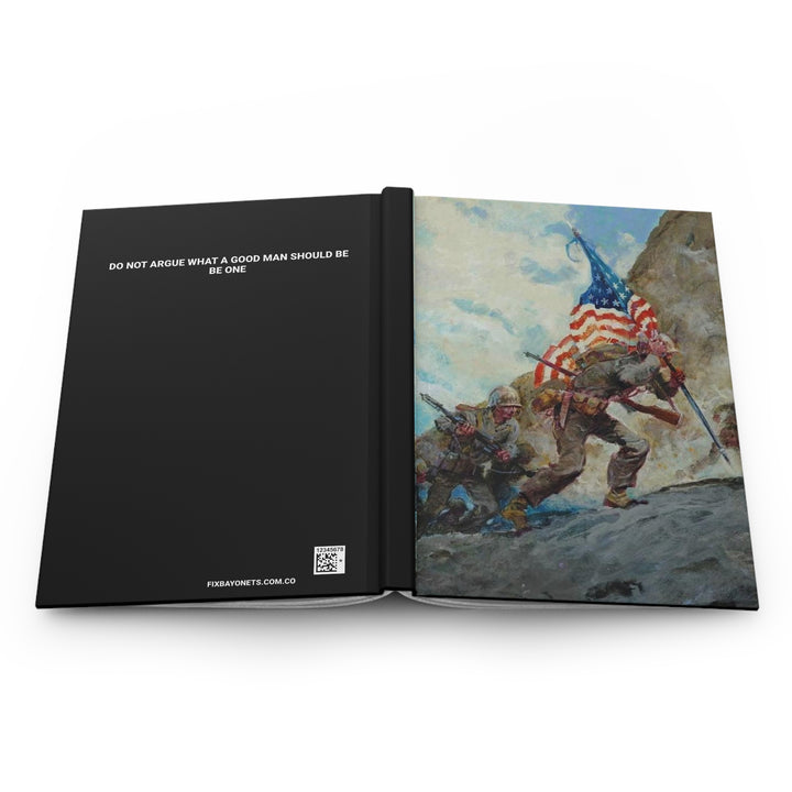 A GOOD MAN Hardcover Journal