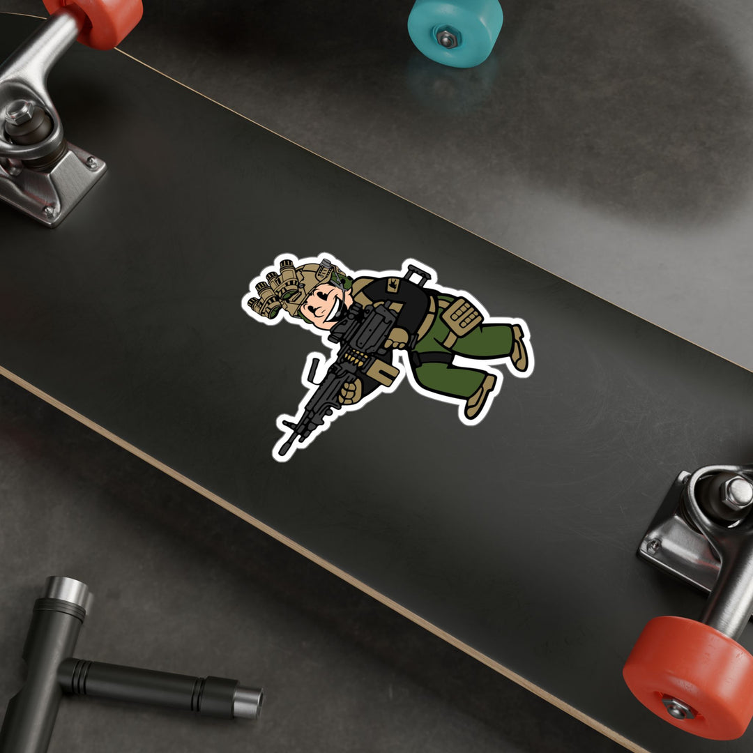 BayonetBoy Saw Gunner Sticker