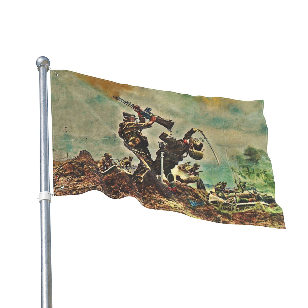 Assault the Island Flag