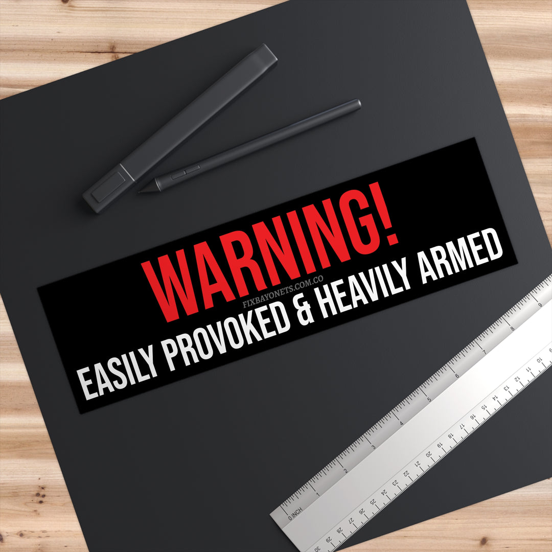 Easily Provoked Sticker