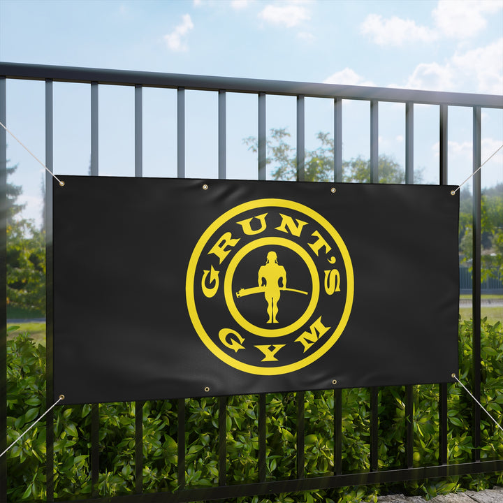 GRUNT'S GYM BANNER