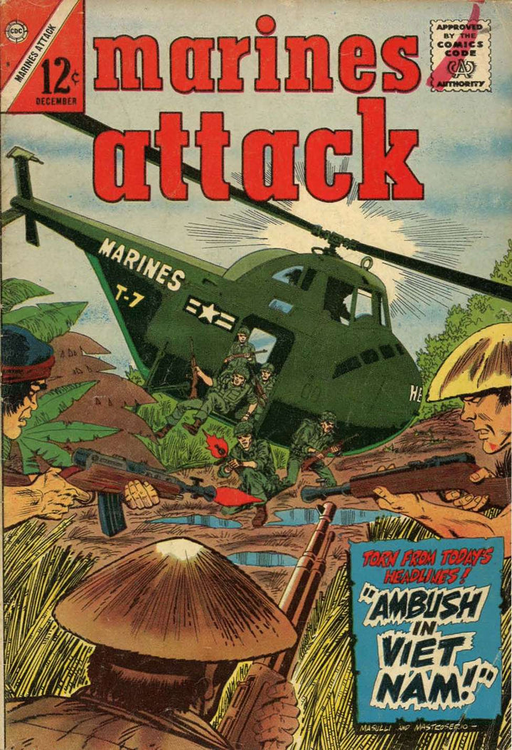 MARINES ATTACK 1964 COMICBOOK SERIES