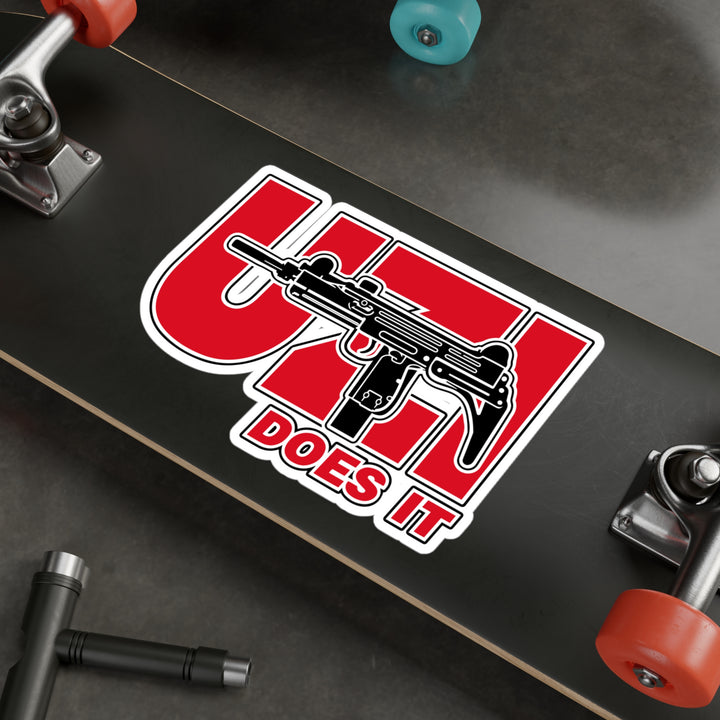 UZI Does It Sticker