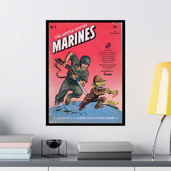 USMARINES COMIC No.2 Paper Poster