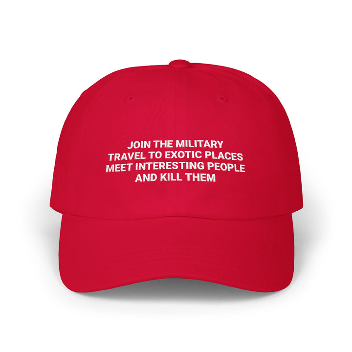Join The Military Dad Cap