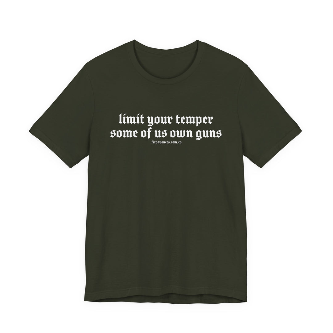 Limit Your Temper Tee