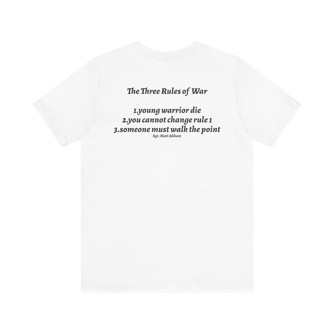 THREE RULES OF WAR TEE