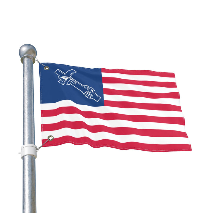 USA PSALM 144:1 Flag
