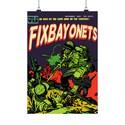 FixBayonets Comic Poster