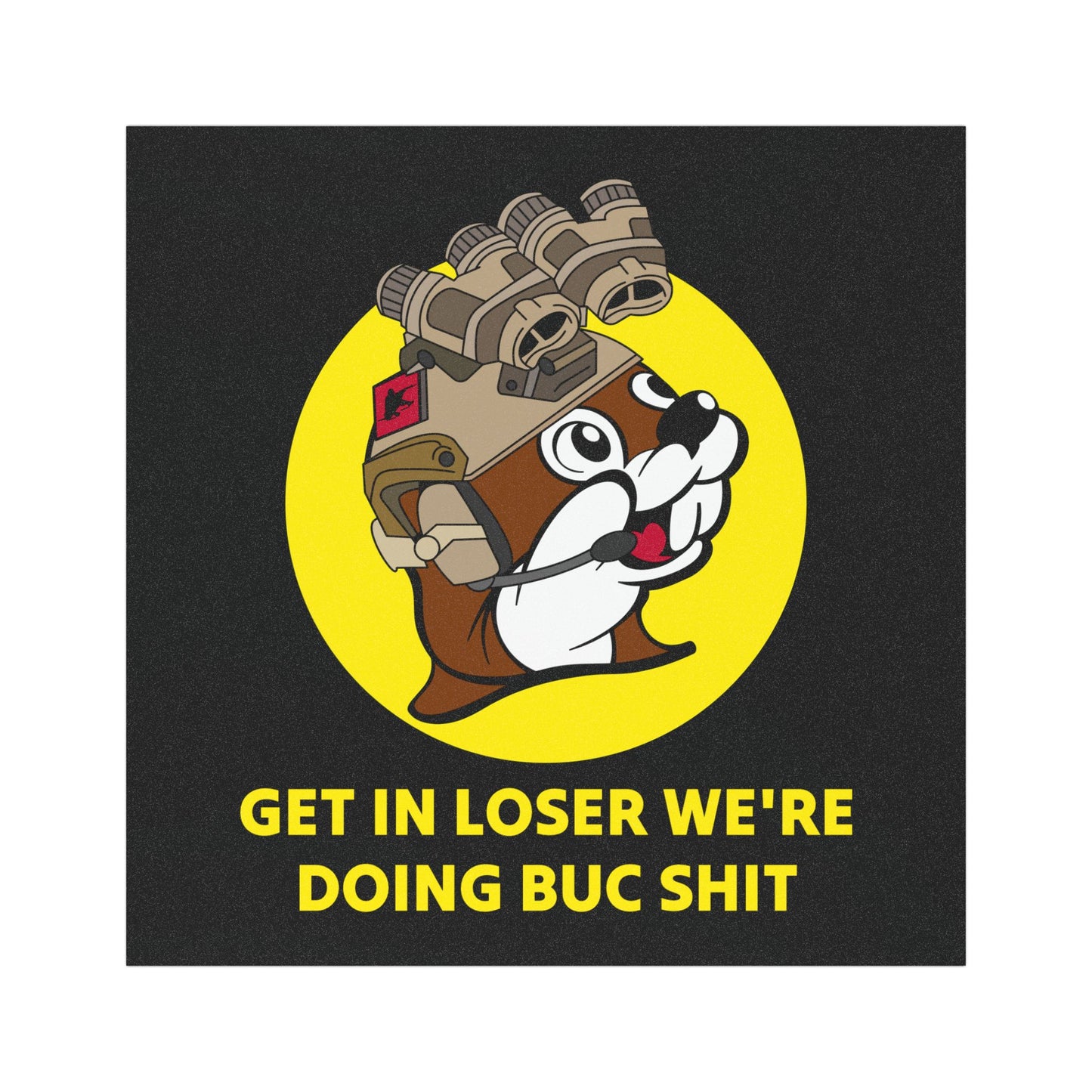 Tactical Bucee Car Magnet