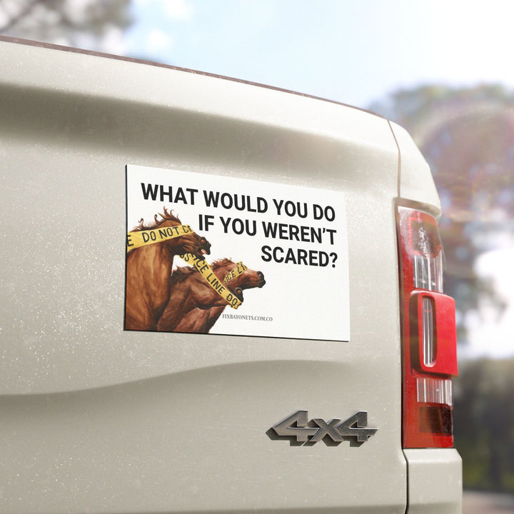 WWYDIYWS? Car Magnet