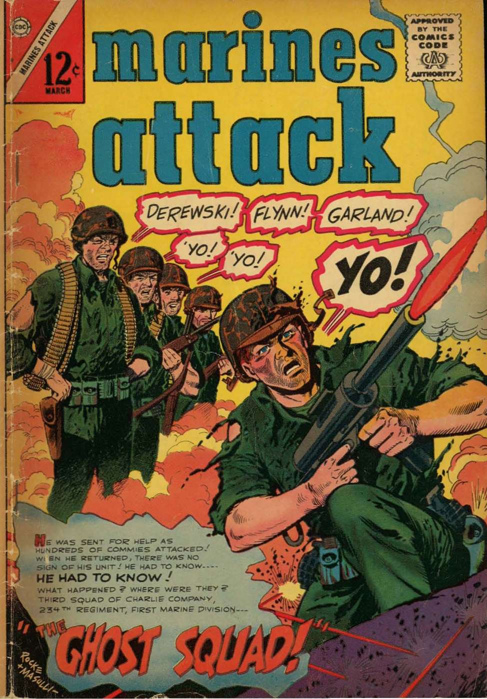 MARINES ATTACK 1964 COMICBOOK SERIES