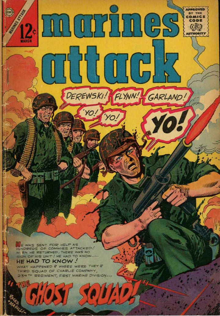 MARINES ATTACK 1964 COMICBOOK SERIES