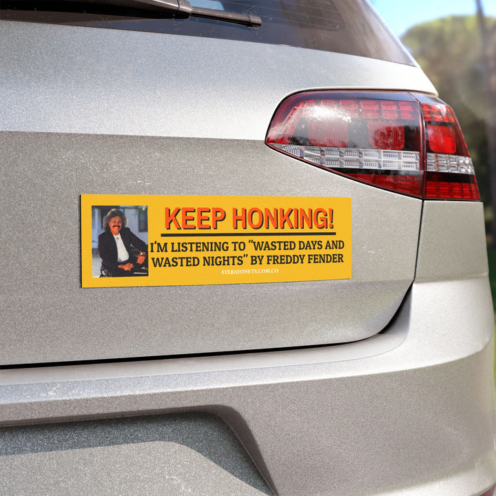 Freddy Fender Car Magnet