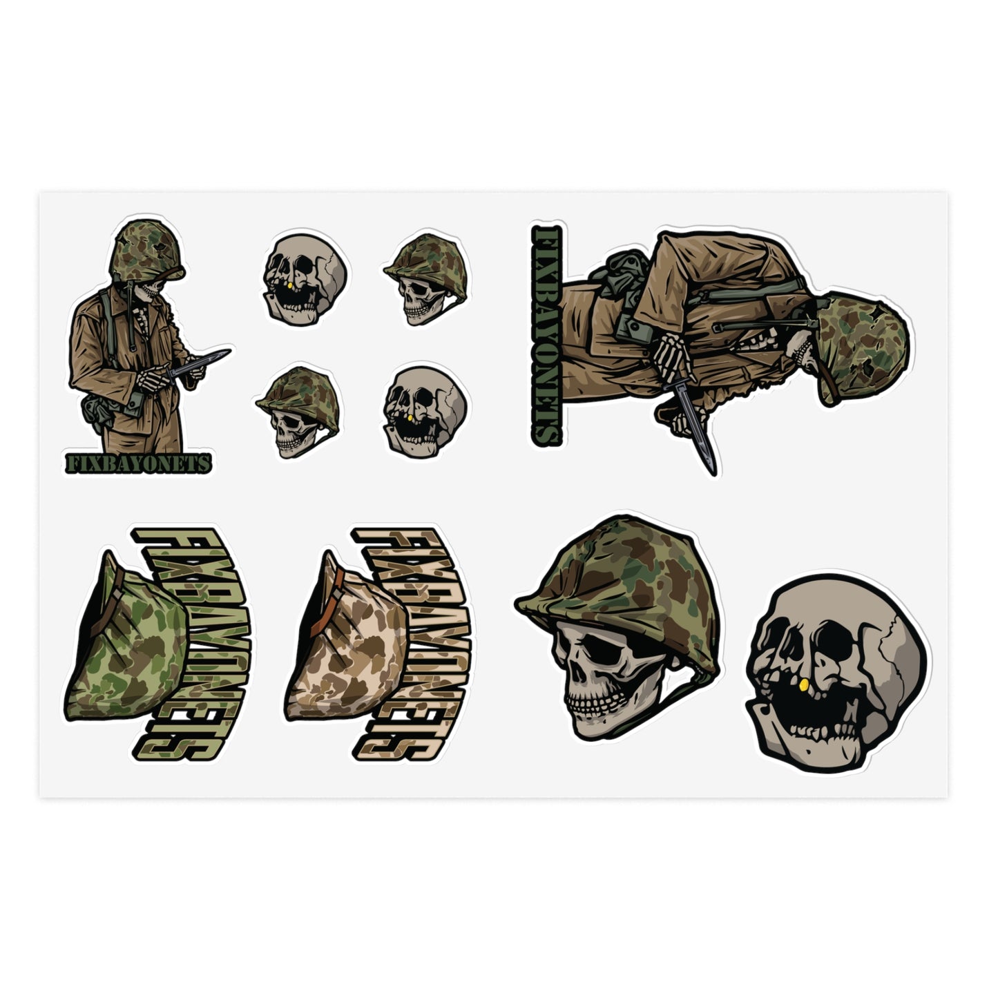 Skull Pack Sticker Pack