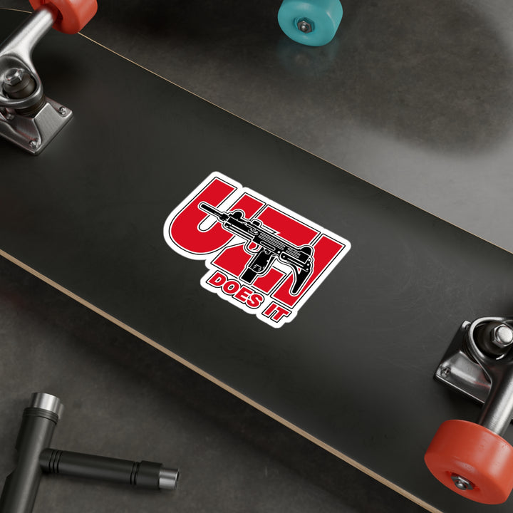 UZI Does It Sticker