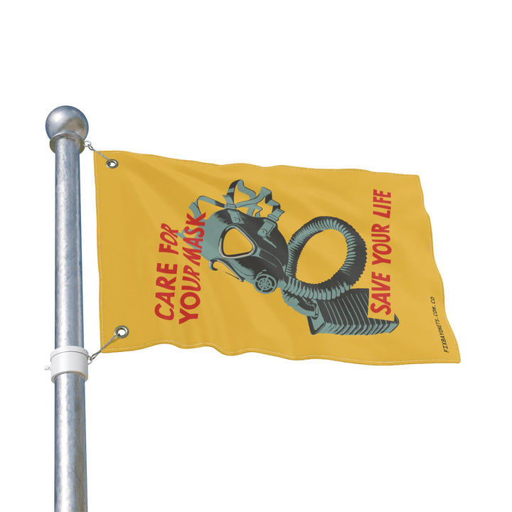 Gas Mask Flag