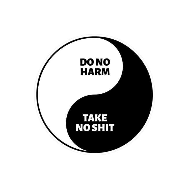 DO NO HARM Sticker