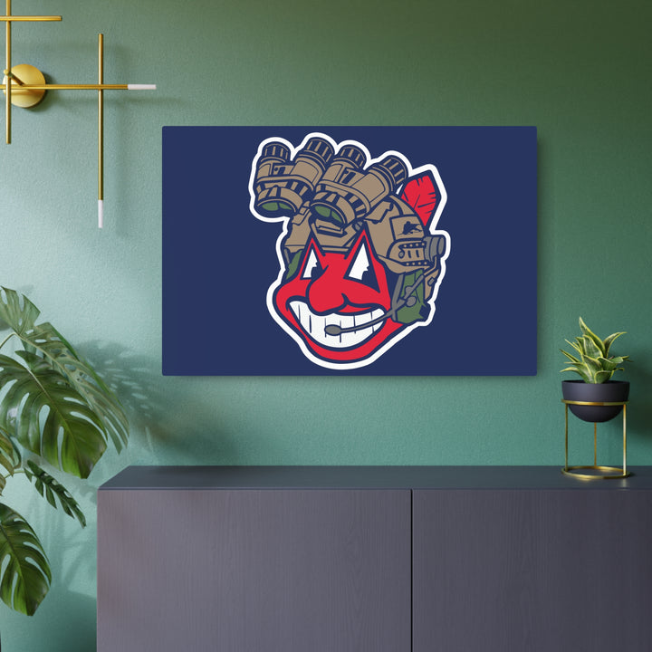 Tactical Wahoo Metal Poster