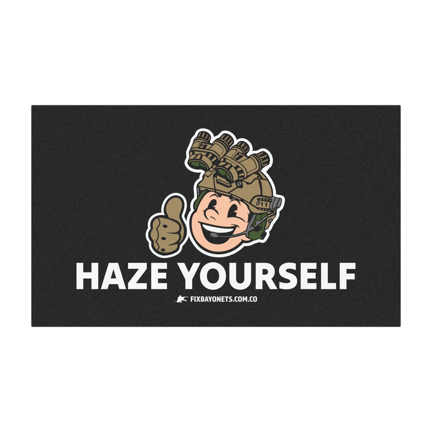 Haze Yourself Car Magnet