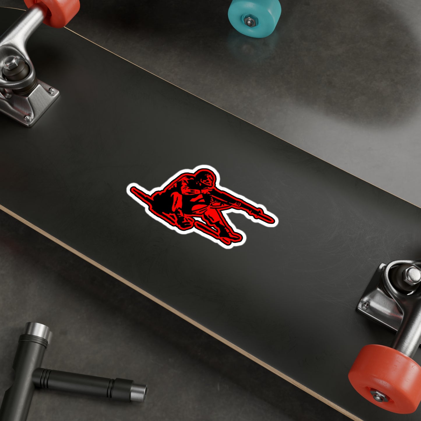 FixBayonets RED logo Stickers