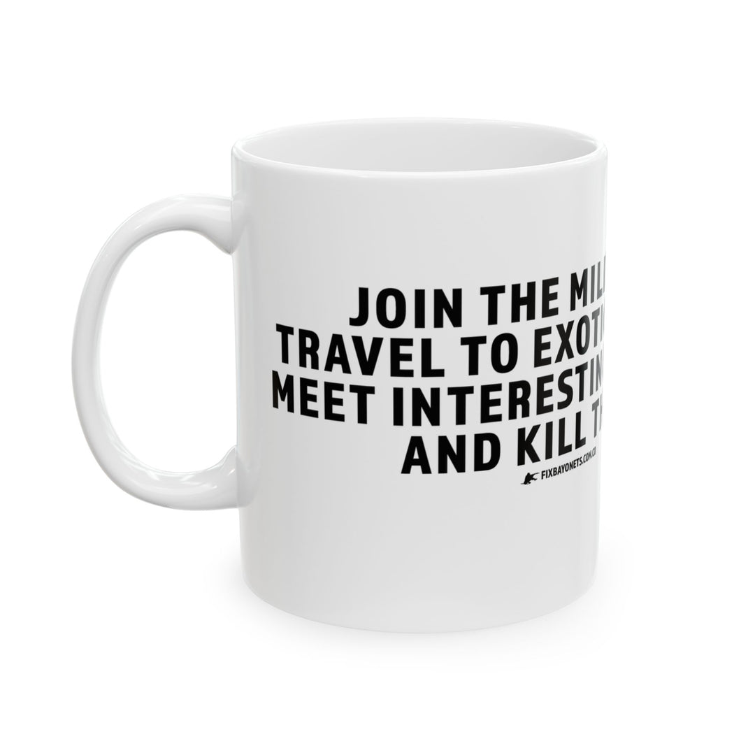 Tactical Bayonet Boy Coffee Mug