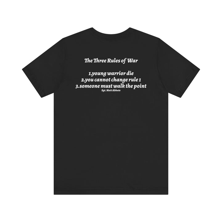 THREE RULES OF WAR TEE