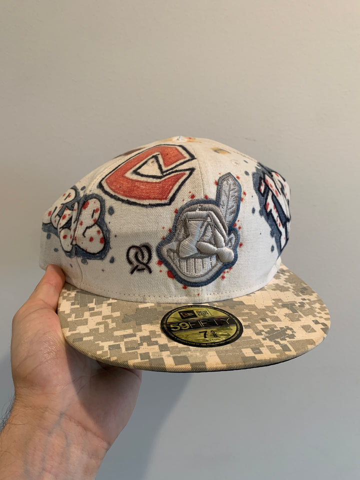 Authentic Vintage Chief Wahoo Hat Collection (Several)