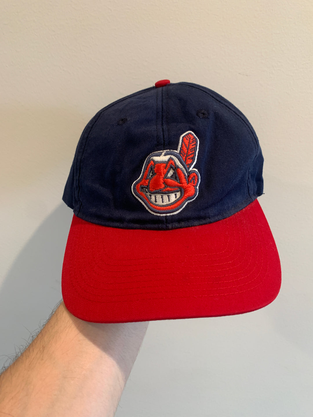 Authentic Vintage Chief Wahoo Hat Collection (Several)