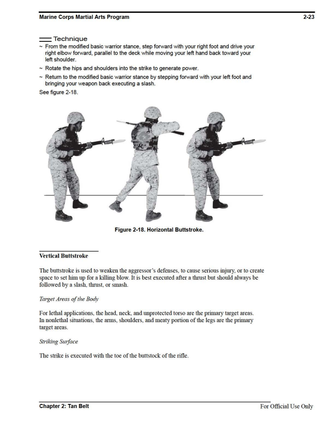 Marine Corps Martial Arts Manual (E-Book)