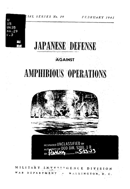 WW2 Japanese Manuals