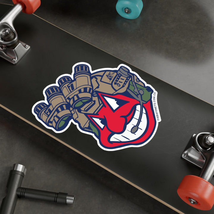 Tactical Wahoo Sticker