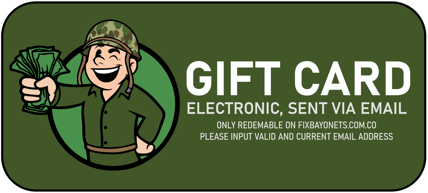 FIXBAYONETS GIFT CARD