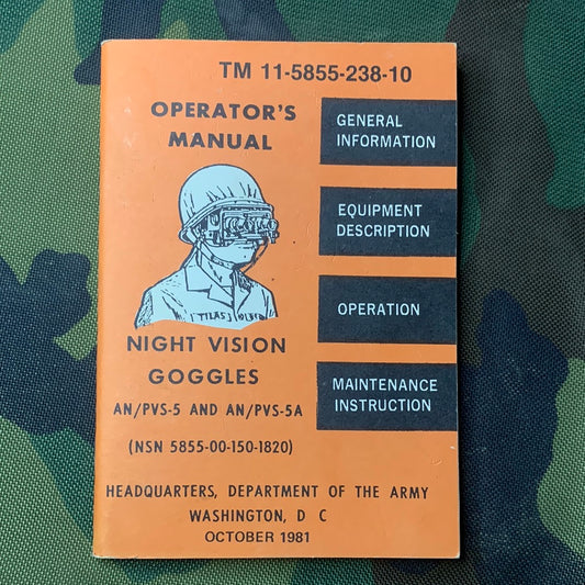Pocket Size Operator Manuals