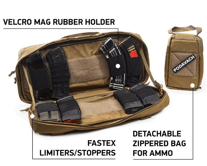 Mag Range Bag for Gun Magazines and Speed Loader