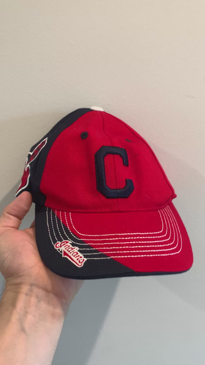 Authentic Vintage Chief Wahoo Hat Collection (Several)